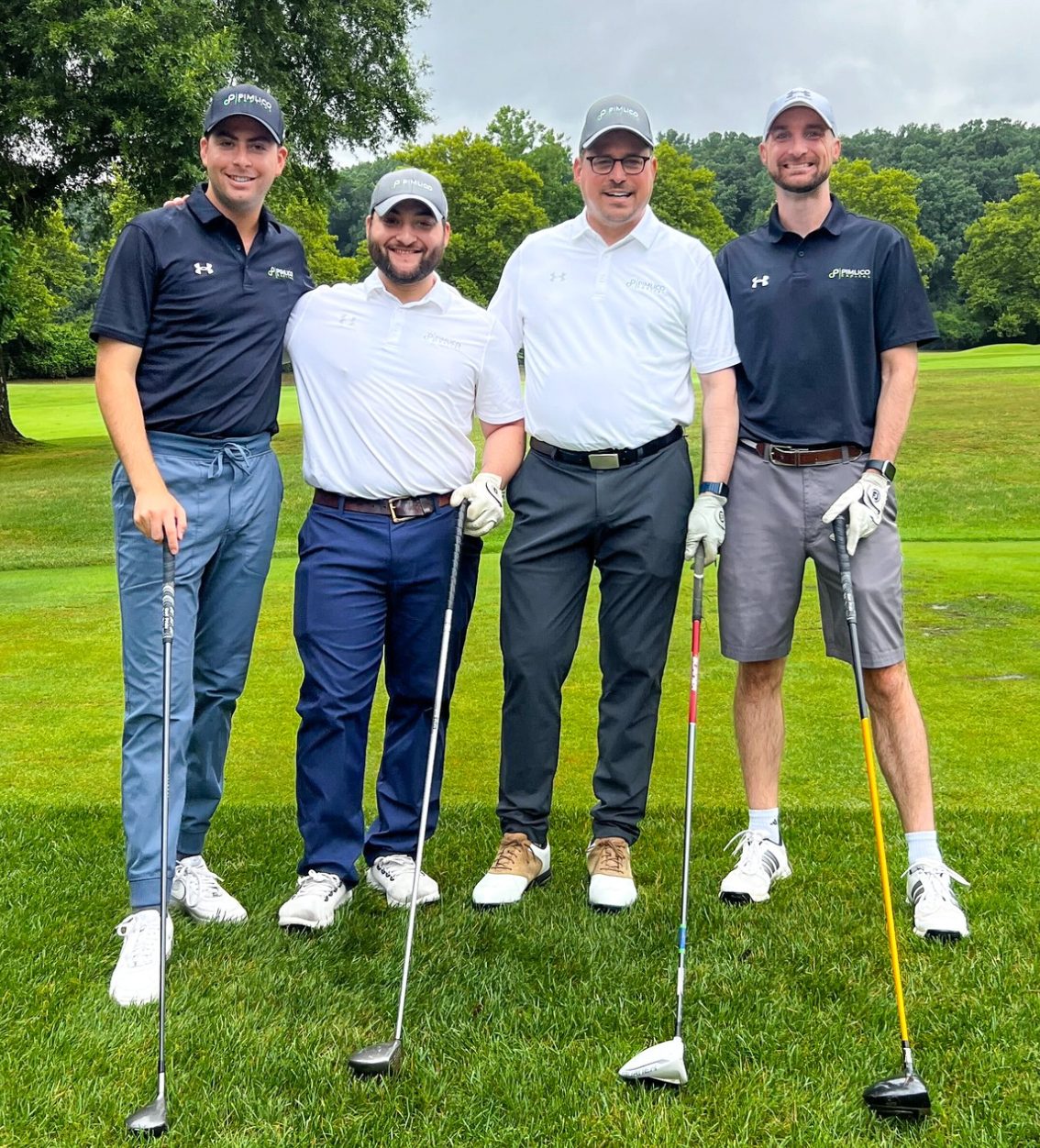 Pimlico golf foursome