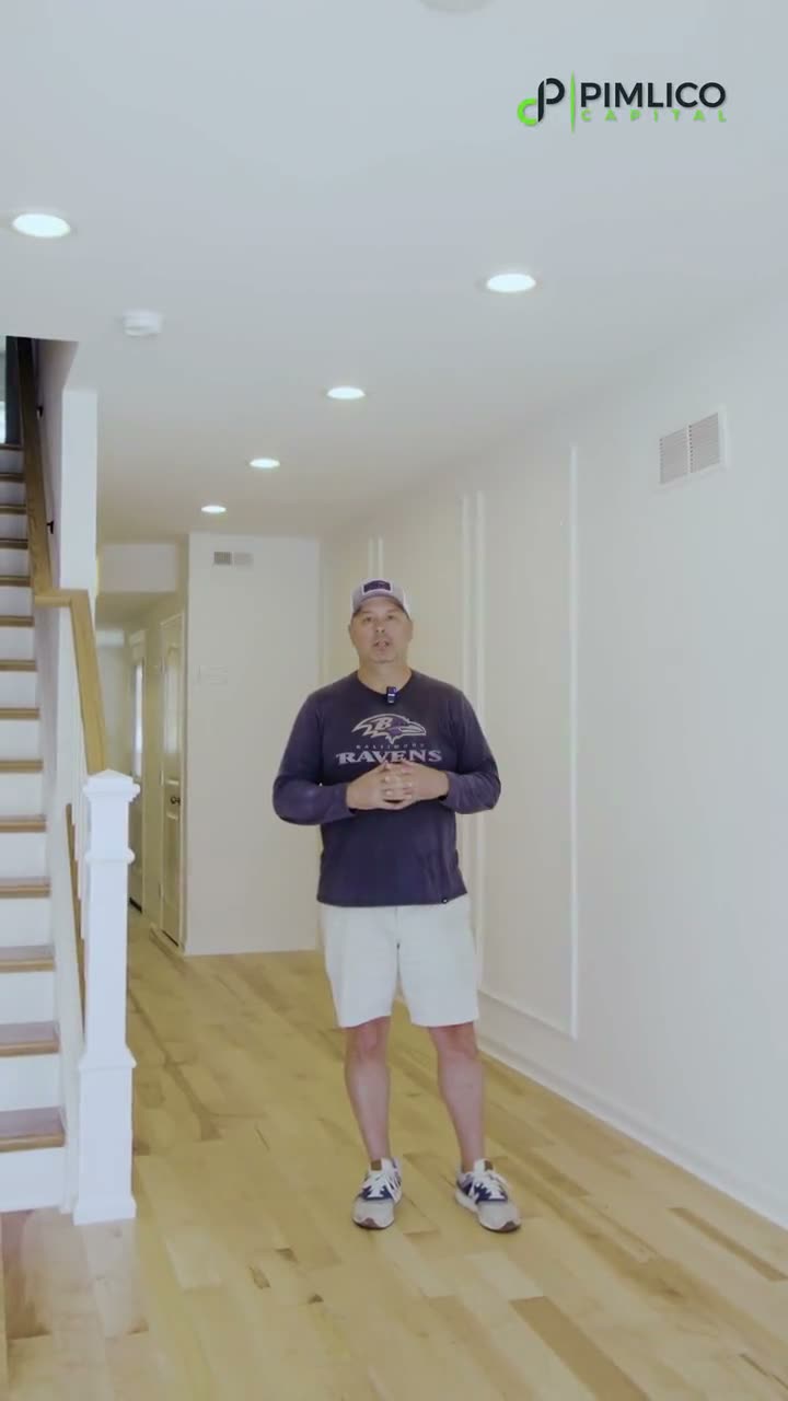 Investor walking through a finished renovation funded by Pimlico Capital